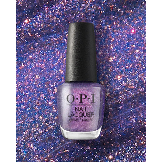 OPI - Leonardo's Model Color - Purple Glitter Nail Polish