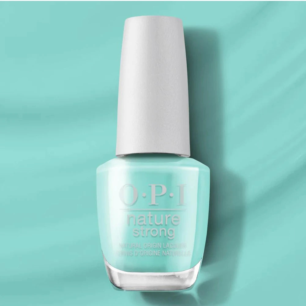 OPI Nature Strong - Cactus What You Preach (0.5 oz) 💙 💚 Vibrant Turquoise Nail Polish