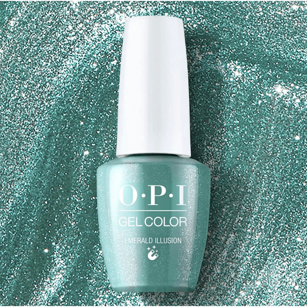 OPI Velvet Vision - Emerald Illusion ✨💚 Green Magnetic Gel Nail Polish
