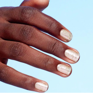 OPI Nature Strong - Mind-Full of Glitter (0.5 oz) Gold Glitter Nail Polish