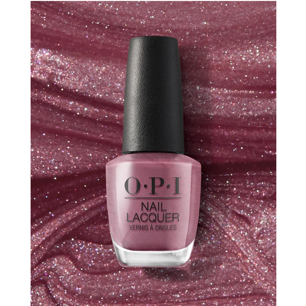 OPI Nail Polish - Reykjavik Has All The Hot Spots l Dusky Mauve Shimmer