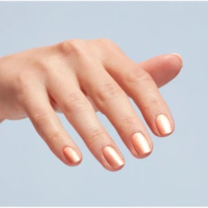 OPI GelColor - Sanding in Stilettos 🧡 Shimmery Peach Nail Polish