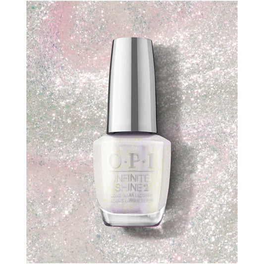 OPI Infinite Shine - Glitter Mogul ✨ 💖 Sheer White Glitter Polish
