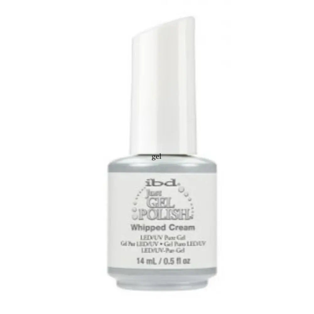 IBD Just Gel – Whipped Crème ☁️🤍 White Gel Nail Polish