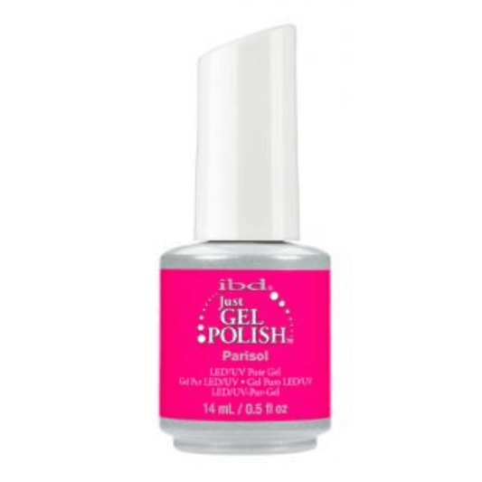 IBD Just Gel Polish - Parisol 🌸💗 Neon Pink Nail Polish