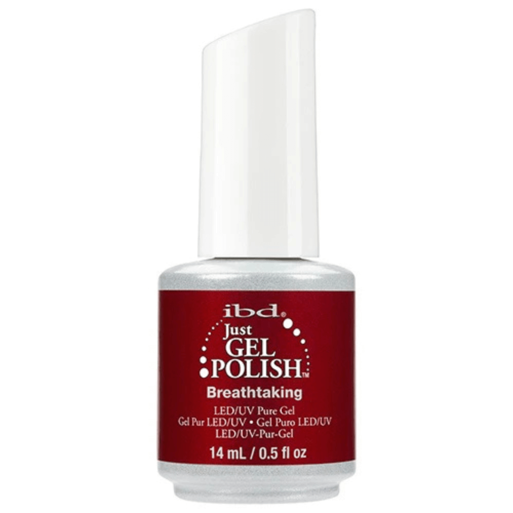 ibd Just Gel Polish - Breathtaking 🍷❤️💅 Burgundy Gel Nail Polish