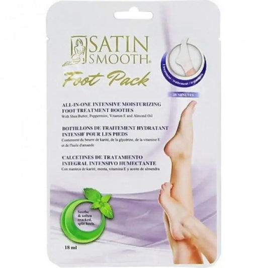 Satin Smooth - Moisturizing Foot Mask 🦶✨ For Happy Healthy Feet
