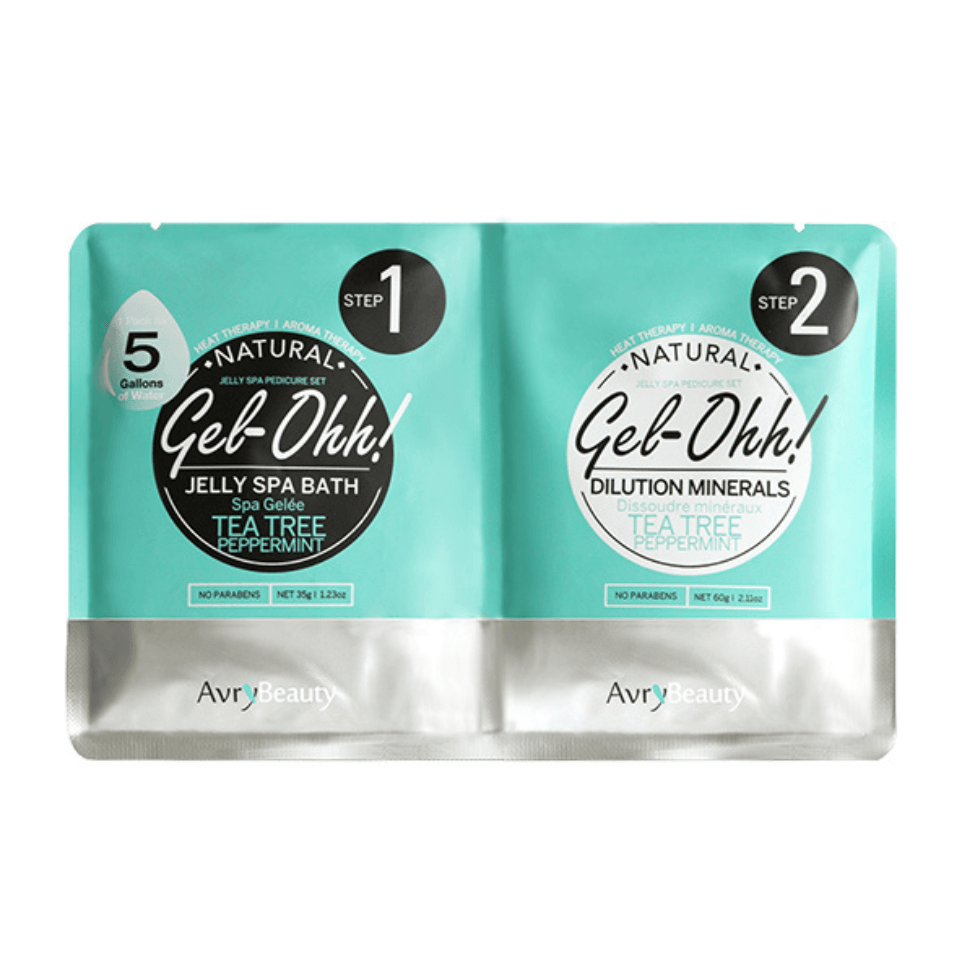 AvryBeauty - Gel-Ohh Jelly Pedi -  Tea Tree & Peppermint