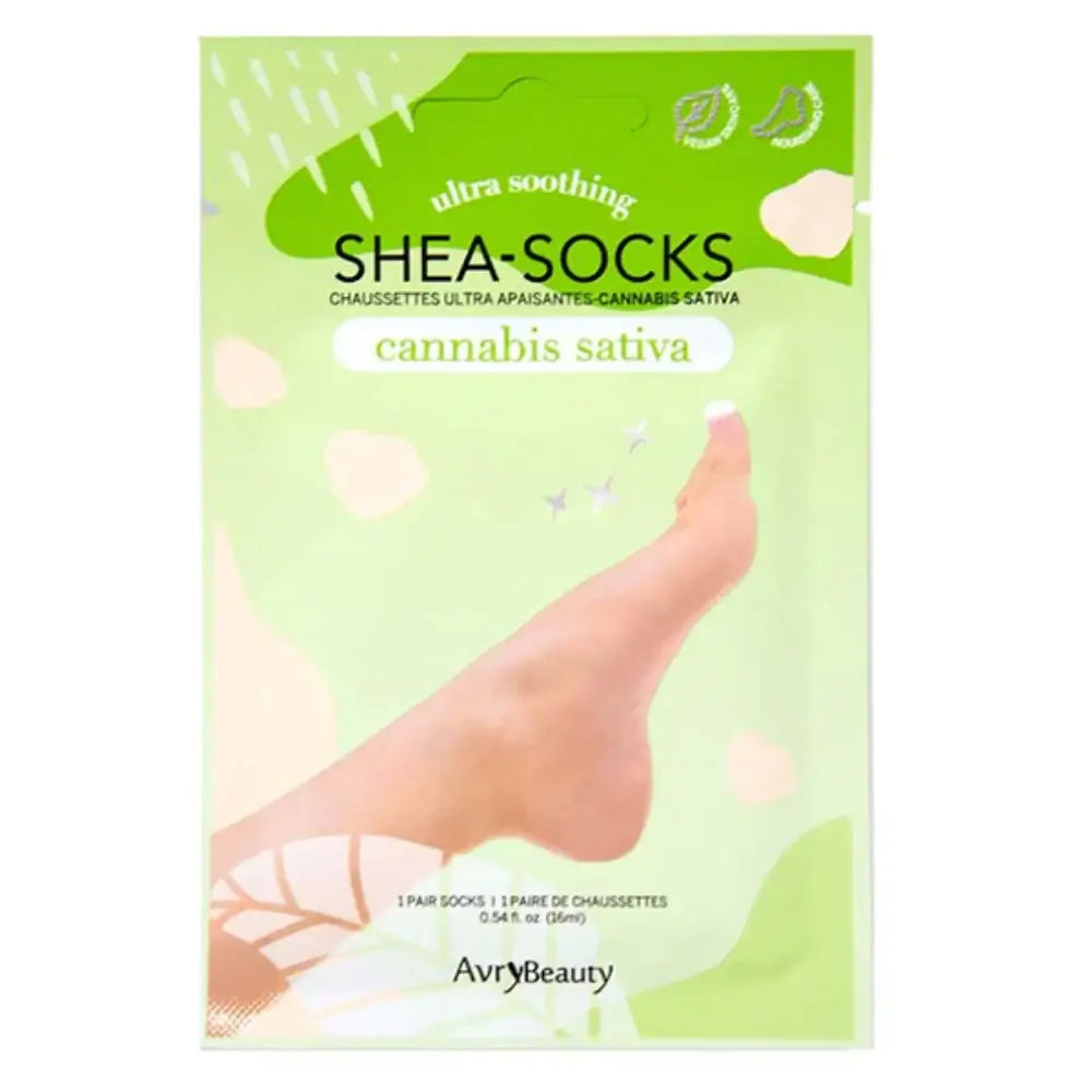 Cannabis Sativa - Avry Shea Pedicure Socks 💅✨ Soothing Treatment For Soft, Smooth Feet 💅✨