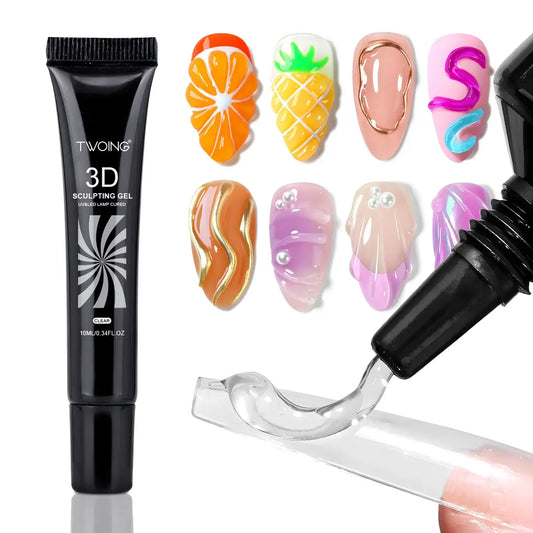 3D Nail Art Gel – Waterproof Sculpting Gel
