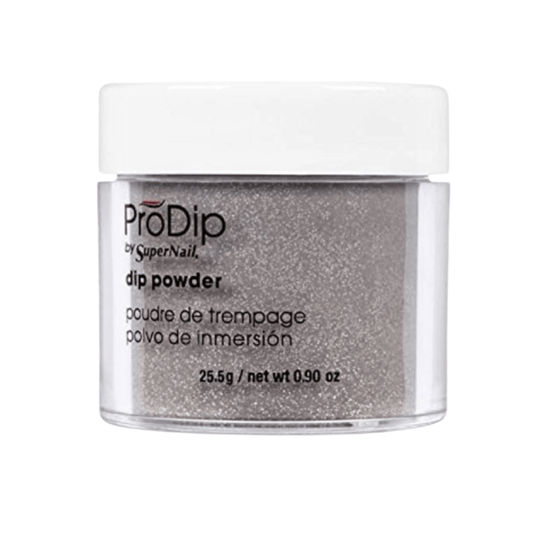 ProDip Acrylic Powder .90 oz - Static Silver 💅✨ Silver Glitter Nail Color