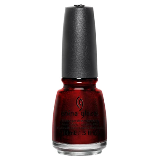 China Glaze - Long Kiss - Shimmery Red Nail Polish
