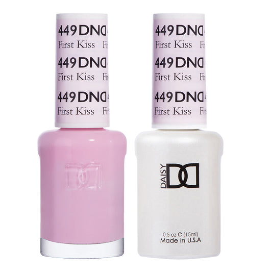 First Kiss #449 - DND Gel & Lacquer Duo