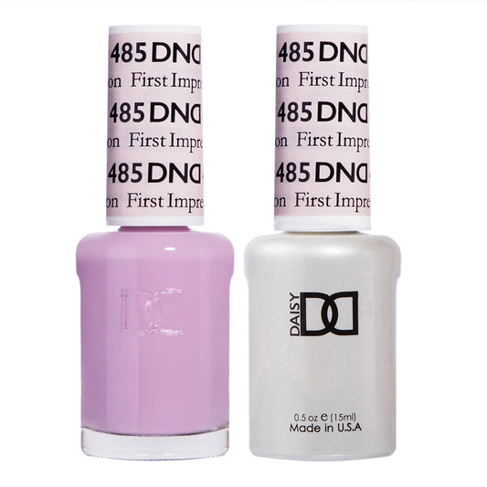 First Impression #485 - DND Gel & Lacquer Duo
