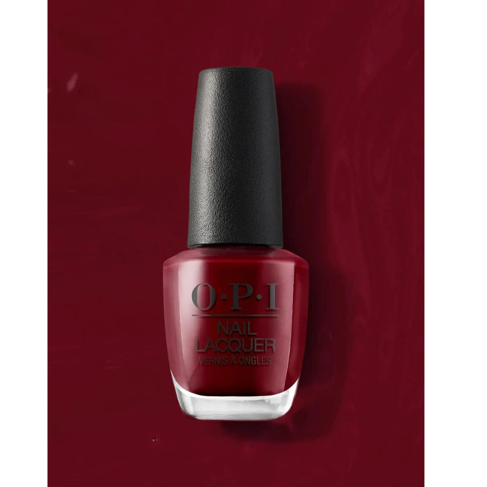 OPI Nail Polish - We The Female - Bold, Deep Red Nail Polish
