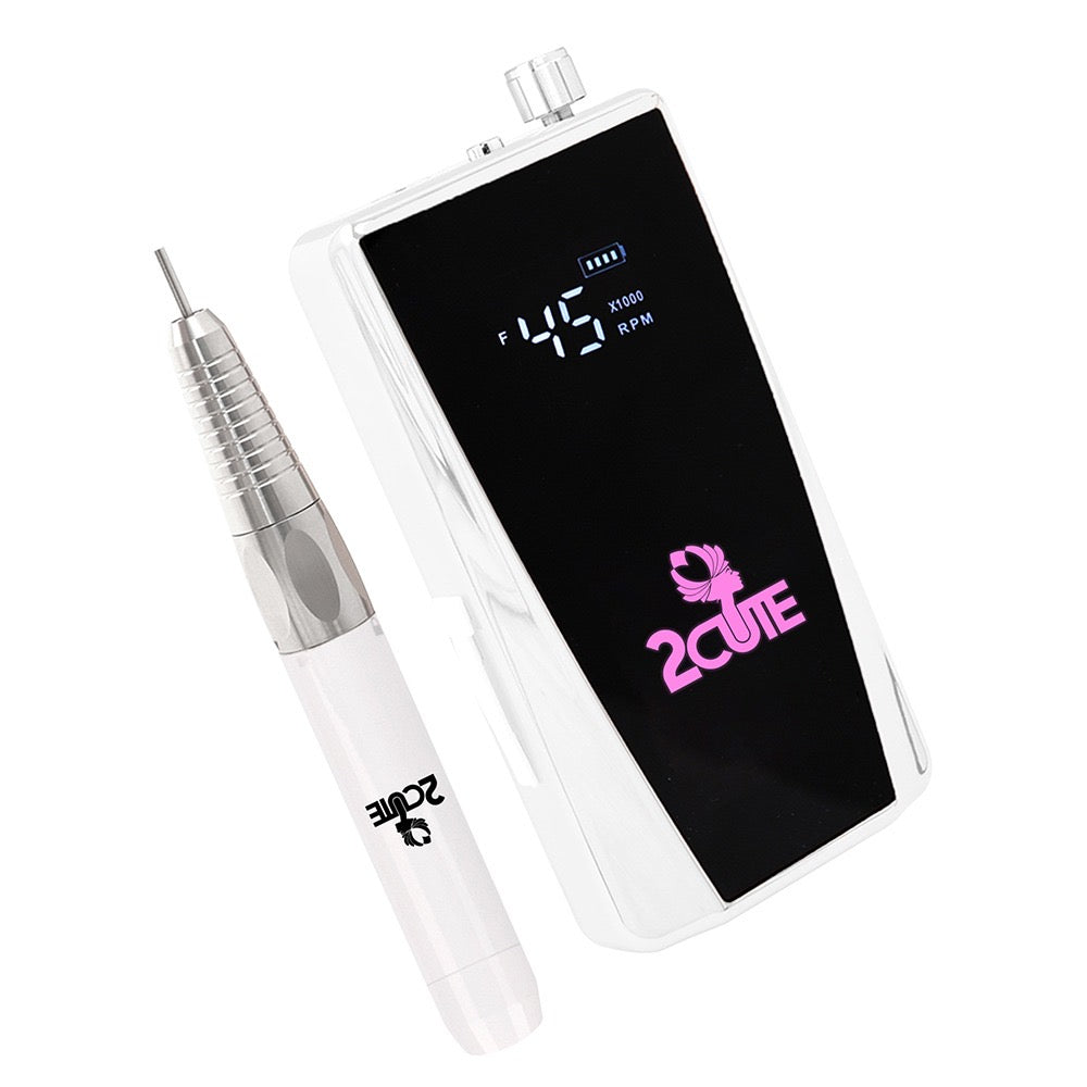 Portable 45K RPM E-File Nail Drill Machine