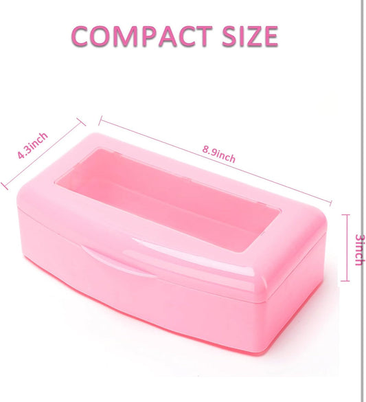 Plastic Sterilizing Tray - Box  Pink