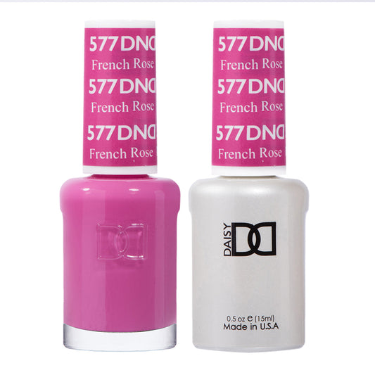 French Rose #577 - DND Gel & Lacquer Duo