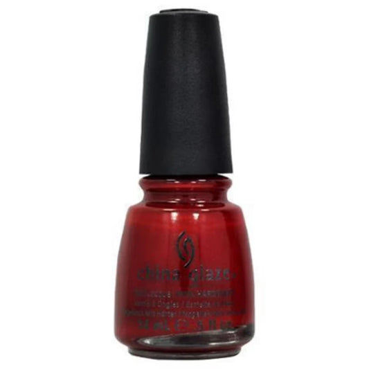 China Glaze Nail Polish - High Maintenance - Stunning Dark Red Nail Pollsh