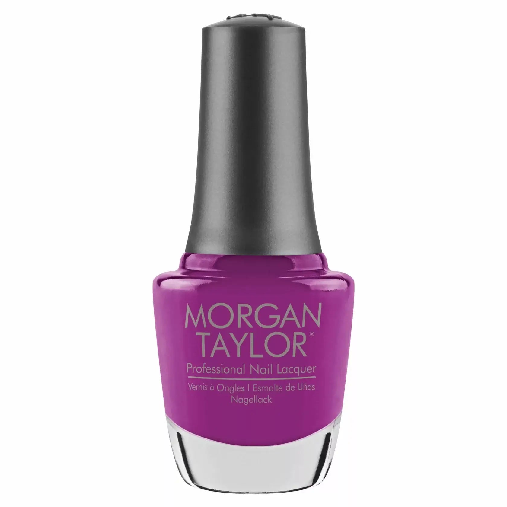 Morgan Taylor - Tahiti Hottie 🌴💖 Neon Pink Nail Polish - Vibrant, Long-Lasting Color