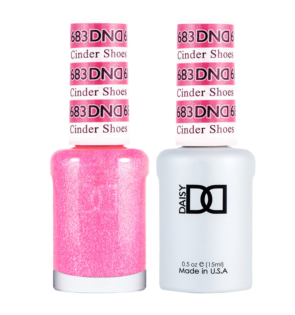 Cinder Shoes #683 - DND Gel Duo - Bubblegum Pink