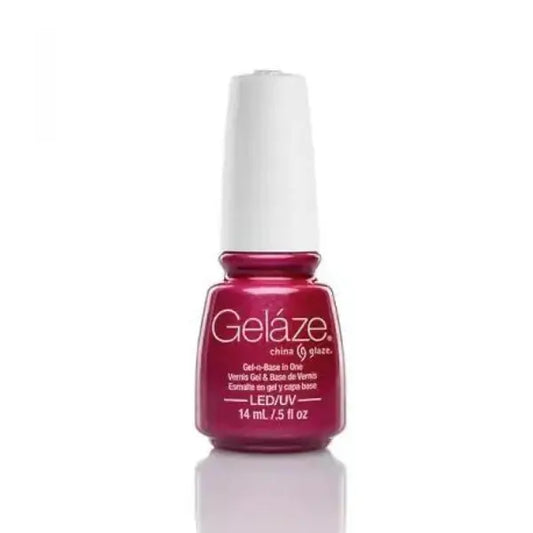 China Glaze Gelaze - Gel Nail Polish - Ahoy! - Vibrant Pink Nail Polish