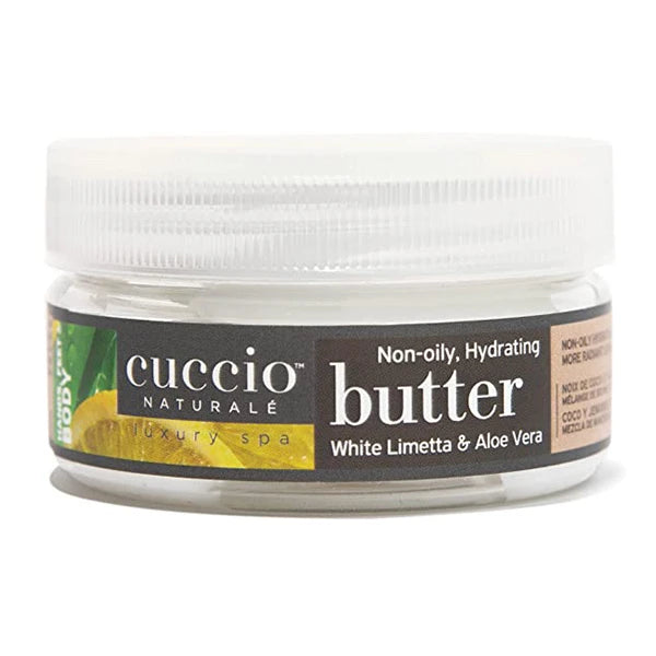 Cuccio Naturale Body Butter - 8 oz - White Limetta & Aloe Vera