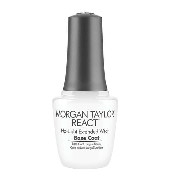 Morgan Taylor React - Base Coat & Nail Strengthener (0.5 oz)