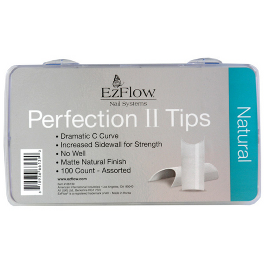 Ez Flow Perfection II Nail Tips - 100 Pack