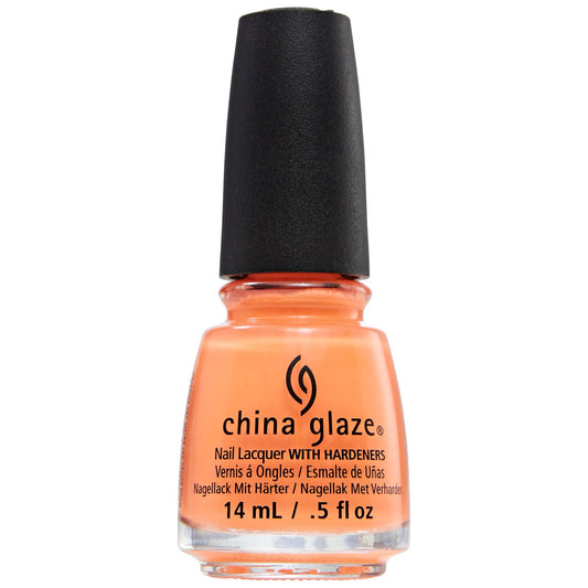 China Glaze - Sun Of A Peach - Vibrant Orange Nail Polish