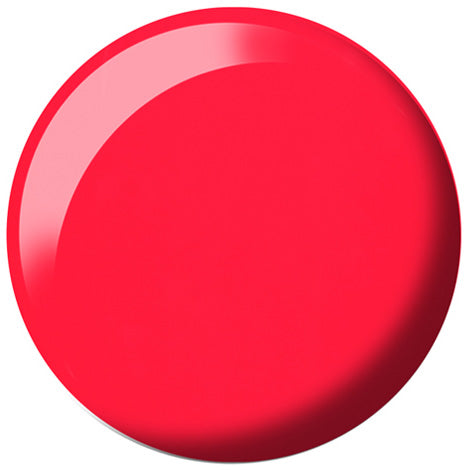 DND Gel & Lacquer Duo Electric Night #758 - RED NAIL POLISH