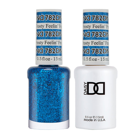 Feelin' Frosty #782 - DND Gel & Lacquer Duo