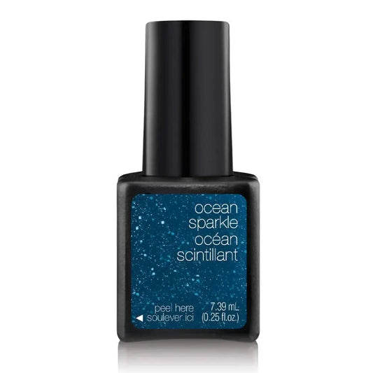 Sensationail Gel - Ocean Sparkle 💅💙 Blue Glitter Nail Polish