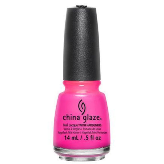 China Glaze - Thistle Do Nicely - Eye-Catching Neon Pink Nail Polish