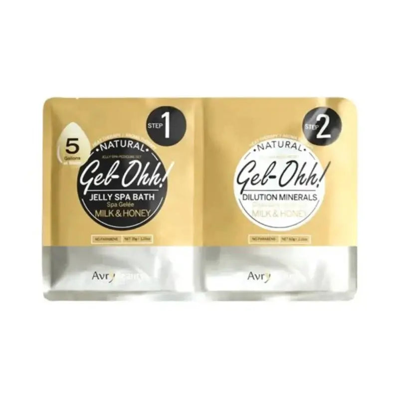AvryBeauty - Gel-Ohh Jelly Pedi - Milk & Honey image