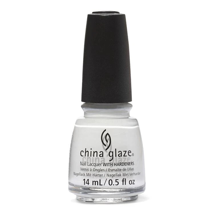 China Glaze Nail Polish - White on White - Crisp White Nail Polish