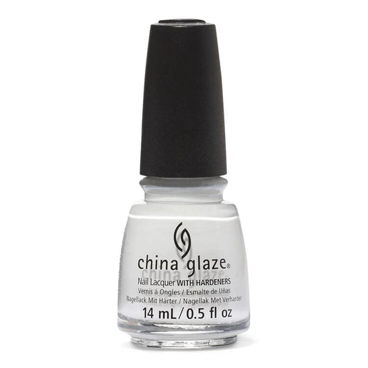China Glaze Nail Polish - White on White - Crisp White Nail Polish
