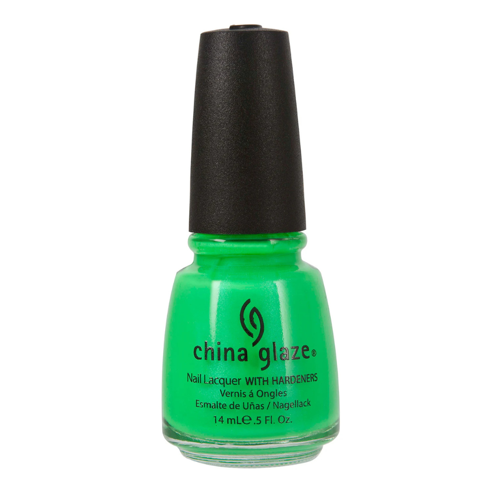 China Glaze - In The Lime Light - Neon Green Nail Polish