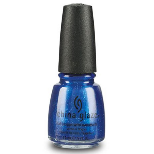 China Glaze - Dorothy Who? - Mesmerizing Blue Glitter Nail Polish