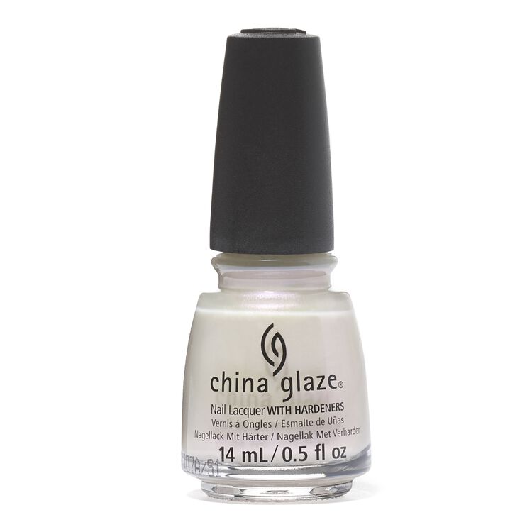 China Glaze - Rainbow - Shimmering White Glitter Nail Polish