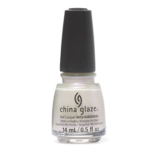 China Glaze - Rainbow - Shimmering White Glitter Nail Polish