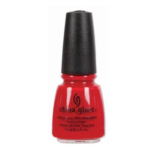 China Glaze Nail Polish - Hey Sailor - Vibrant Red Nail Polish