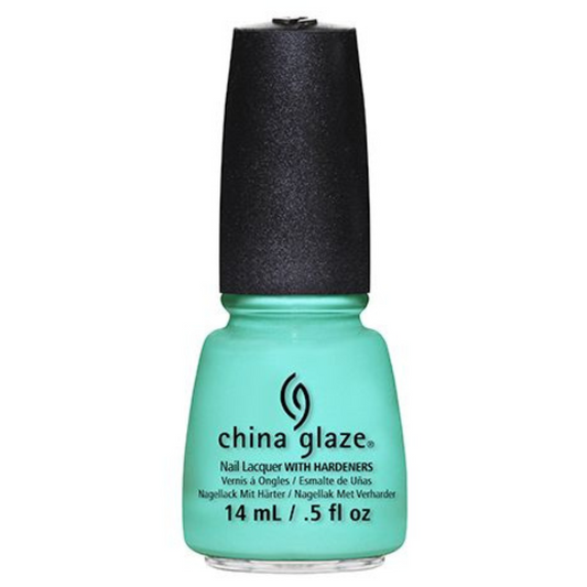China Glaze - Too Yacht to Handle - Stunning Turquoise Nail Polish