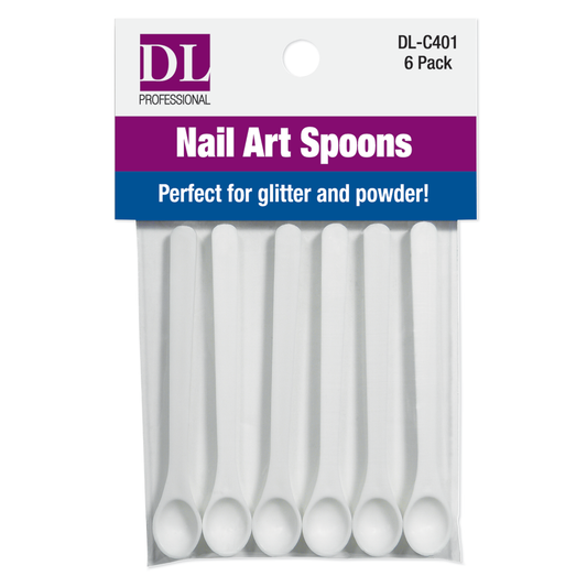 DL Professional Nail Art Spoon - 6 Pack