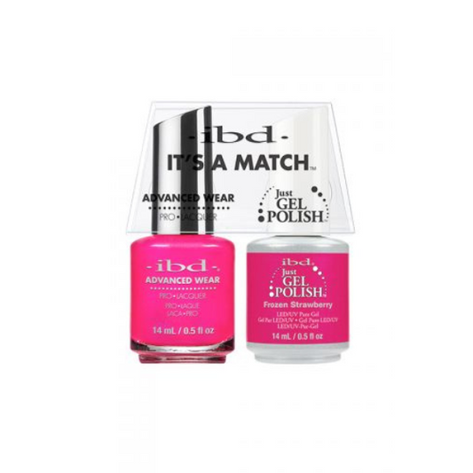 IBD It’s A Match Gel & Lacquer Combo – Frozen Strawberry