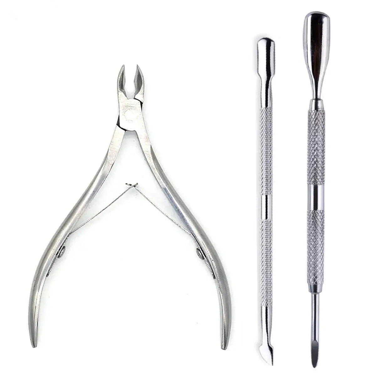 Stainless Steel Nail Tool Set - 4 Piece Set