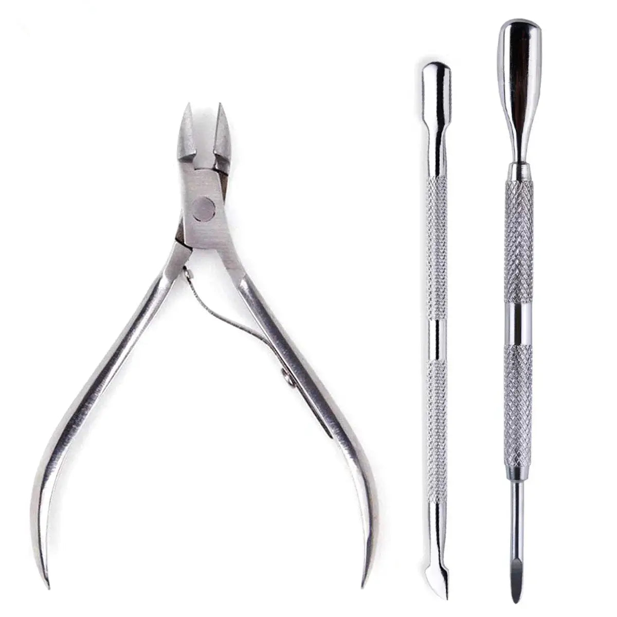 Stainless Steel Nail Tool Set - 4 Piece Set
