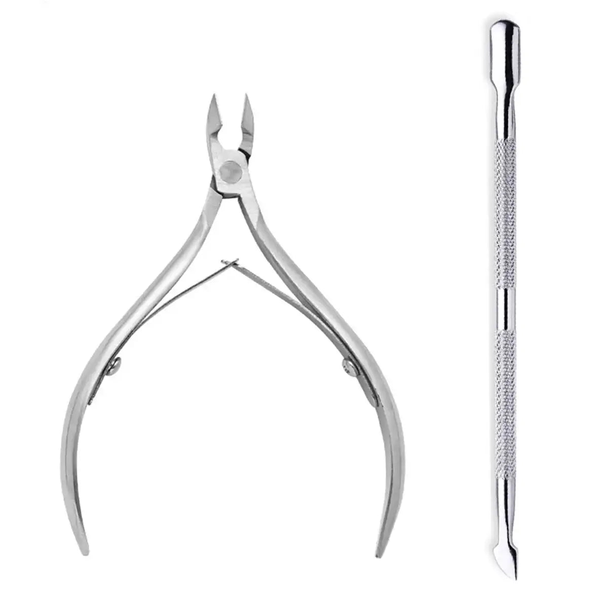 Stainless Steel Nail Tool Set - 4 Piece Set