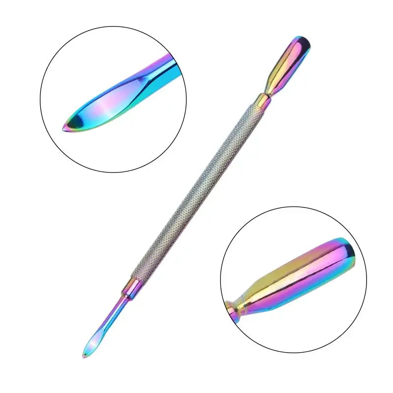 Professional Stainless Steel Nail Tool Set (4 Pcs)