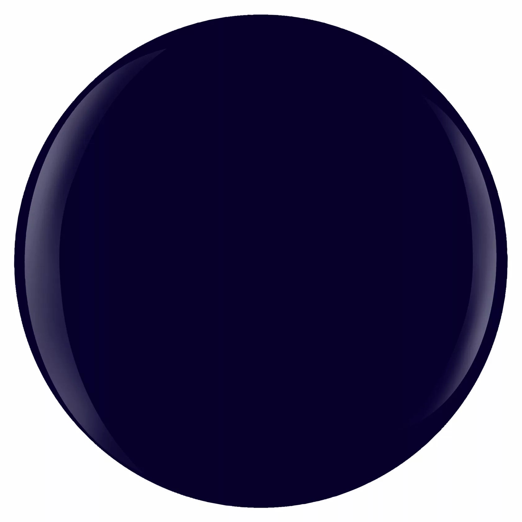 Navy blue color swatch on a white background